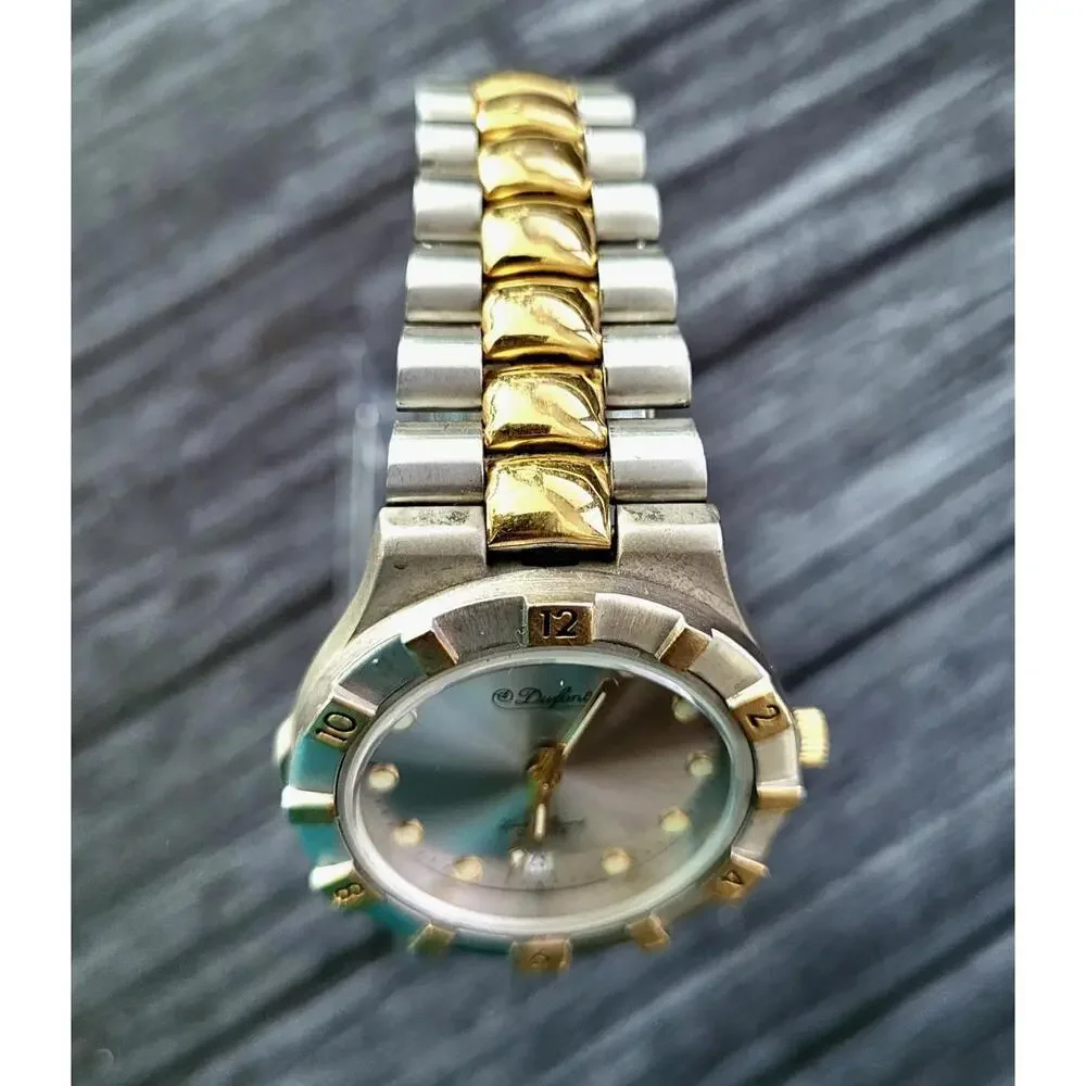 Vintage Very Rare Men's Dufonte‎ Lucien Piccard Diver Watch